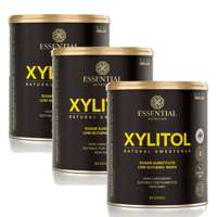 Xylitol Kit com 3 Latas de 300g Essential Nutriton