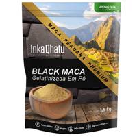 Maca Peruana Black Gelatinizada Refil 1,5kg Inka Qhatu Maca Peruana Black Gelatinizada Refil 1,5kg Inka Qhatu