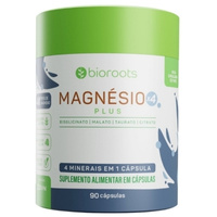 Magnésio Plus 4x 90 Cápsulas Bioroots