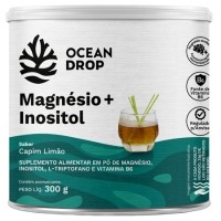 Magnésio + Inositol Capim Limão 300g Ocean Drop