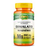 Magnésio Dimalato 120 cápsulas Unilife Magnésio Dimalato 120 cápsulas Unilife
