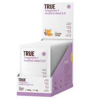 Magnésio + Inositol Relief 3.0 Camomila, Laranja e Lavanda Caixa com 30 Sachês de 8g True Source Magnésio + Inositol Relief 3.0 Camomila, Laranja e Lavanda Caixa com 30 Sachês de 8g True Source