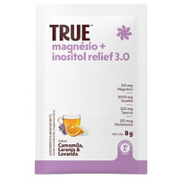 Magnésio + Inositol Relief 3.0 Camomila, Laranja e Lavanda 8g True Source Magnésio + Inositol Relief 3.0 Camomila, Laranja e Lavanda 8g True Source