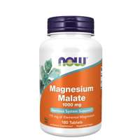 Malato de Magnésio 1000mg 180 Tabletes Now Foods