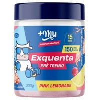 Pré-Treino Exquenta Pink Lemonade 300g +Mu