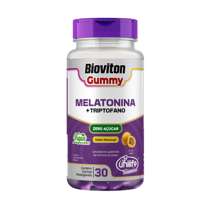 Bioviton Gummy Melatonina + Triptofano Maracujá 30 Gomas Unilife