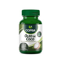 Óleo de Coco Extravirgem 60 Cápsulas Copra