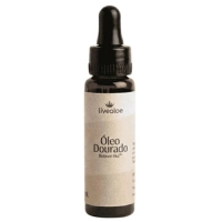Óleo Dourado 10ml Livealoe Óleo Dourado 10ml Livealoe