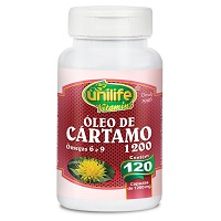 Óleo de Cártamo 120 Cápsulas Unilife
