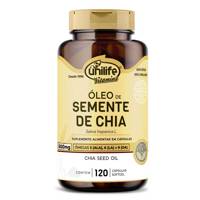 Óleo de Semente de Chia 120 Cápsulas Unilife