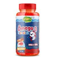 Ômega 3 Kids Cereja Mastigável 60 cápsulas Unilife