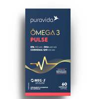 Ômega 3 Pulse 60 Cápsulas Puravida Ômega 3 Pulse 60 Cápsulas Puravida