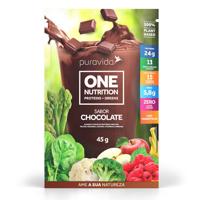 One Nutrition Vegan Protein Chocolate Sachê 45g Puravida