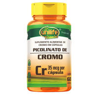 Picolinato de Cromo 60 Cápsulas Unilife Picolinato de Cromo 60 Cápsulas Unilife