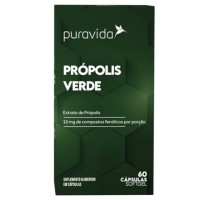 Própolis Premium 60 Cápsulas Puravida Própolis Premium 60 Cápsulas Puravida