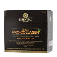 Pro Collagen Vegan Laranja com Cenoura Box com 30 Sachês de 11g Essential Nutrition