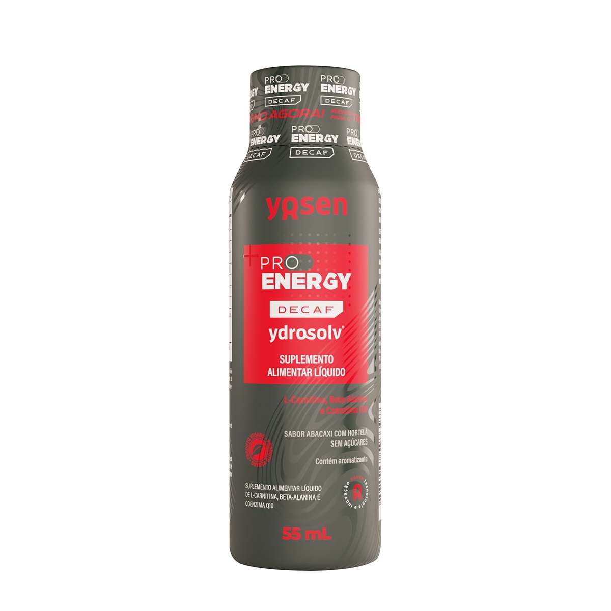 Pré-Treino Pro Energy Decaf Caixa com 10UN de 55ml Yosen :: UniNatural