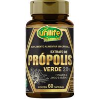 Extrato de Própolis Verde 60 Cápsulas Unilife