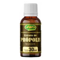 Extrato de Própolis Marrom 30ml Unilife Extrato de Própolis Marrom 30ml Unilife