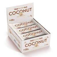 Barra de Tâmara True Protein Bar Coconut Caixa com 12UN de 35g True Source Barra de Tâmara True Protein Bar Coconut Caixa com 12UN de 35g True Source