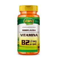 Riboflavina Vitamina B2 60 Cápsulas Unilife Riboflavina Vitamina B2 60 Cápsulas Unilife