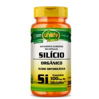 Silício Orgânico Siliciumax 30 Cápsulas Unilife Silício Orgânico Siliciumax 30 Cápsulas Unilife