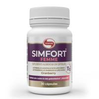 Simfort Femme Cranberry 30 Cápsulas Vitafor Simfort Femme Cranberry 30 Cápsulas Vitafor