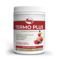 Termo Plus Frutas Vermelhas com Gengibre e Chá Verde 240g Vitafor Termo Plus Frutas Vermelhas com Gengibre e Chá Verde 240g Vitafor