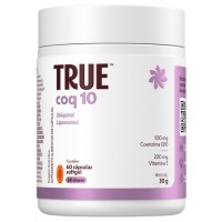 Coenzima Q10 True CoQ10 Ubiquinol Lipossomal com Vitamina E 60 Cápsulas True Source Coenzima Q10 True CoQ10 Ubiquinol Lipossomal com Vitamina E 60 Cápsulas True Source