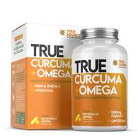 True Curcuma + Ômega Lipossomal 120 Cápsulas True Source