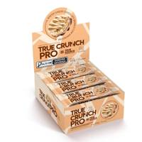 True Crunch Pro Chocolate Branco com Amendoim Caixa com 12UN de 25g True Source