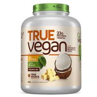 Proteína True Vegan Chocolate Branco com Coco 1810g True Source