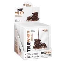 Proteína True Whey Protein Dark Chocolate Caixa com 10 Sachês de 32g True Source Proteína True Whey Protein Dark Chocolate Caixa com 10 Sachês de 32g True Source