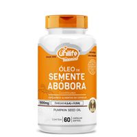 Óleo de Semente de Abóbora 60 Cápsulas Unilife