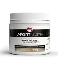 Pré-Treino V-Fort Ultra Limão 240g Vitafor Pré-Treino V-Fort Ultra Limão 240g Vitafor