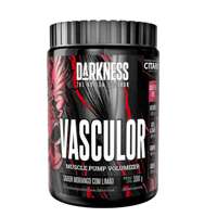 Pré-Treino Vasculor Muscle Pump Volumizer sem Cafeína Morango com Limão 300g Darkness