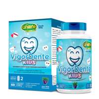 VigorDente Kids Uva 60 Comprimidos Unilife VigorDente Kids Uva 60 Comprimidos Unilife