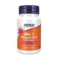 Vitamina k2 MK-7 60 Cápsulas Now Foods