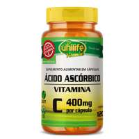 Vitamina C 400mg 120 Cápsulas Unilife