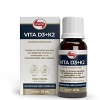 Vita D3 + K2 Menta 20ml Vitafor