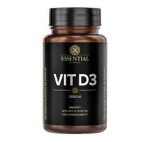 Vitamina D3 Vit D3 2000UI 120 Cápsulas Essential Nutrition