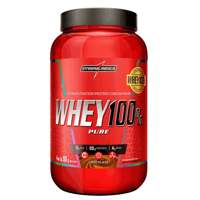 Whey Protein Concentrado Whey 100% Pure Chocolate Pote 900g Integralmedica