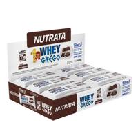 Barra de Proteína Whey Grego Bar Brigadeiro Caixa com 12UN de 40g Nutrata Barra de Proteína Whey Grego Bar Brigadeiro Caixa com 12UN de 40g Nutrata