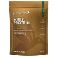 Whey Protein Isolado Vanilla 450g Puravida