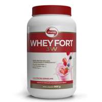 Whey Fort 3W Frutas Vermelhas 900g Vitafor Whey Fort 3W Frutas Vermelhas 900g Vitafor