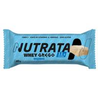 Barra de Proteína Whey Grego bar Beijinho 40g Nutrata Barra de Proteína Whey Grego bar Beijinho 40g Nutrata