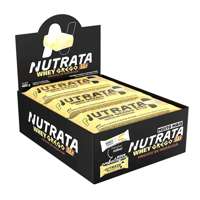 Barra de Proteína Whey Grego bar Mousse de Maracujá Caixa com 12UN de 40g Nutrata Barra de Proteína Whey Grego bar Mousse de Maracujá Caixa com 12UN de 40g Nutrata