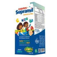 Xarope Kids Supramil Guaco, Limão e Mel 120ml Unilife Xarope Kids Supramil Guaco, Limão e Mel 120ml Unilife