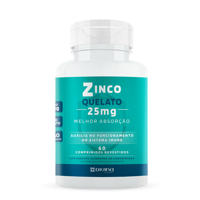 Zinco Quelato 25mg 60 Comprimidos Divina Pharma