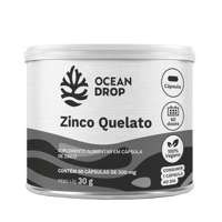 Zinco Quelato 60 Cápsulas Ocean Drop Zinco Quelato 60 Cápsulas Ocean Drop